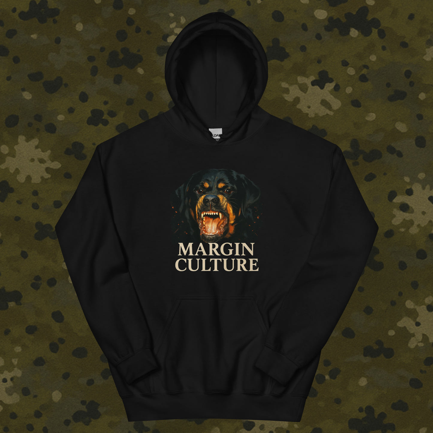 Blackout Rottweiler Hoodie